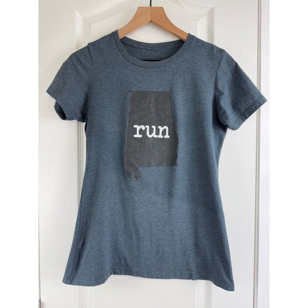Mountain High Outfitters Women's Alabama Run Short Sleeve T Shirt Top Size S